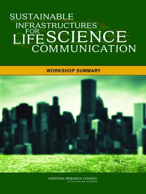cover image of Sustainable Infrastructures for Life Science Communication